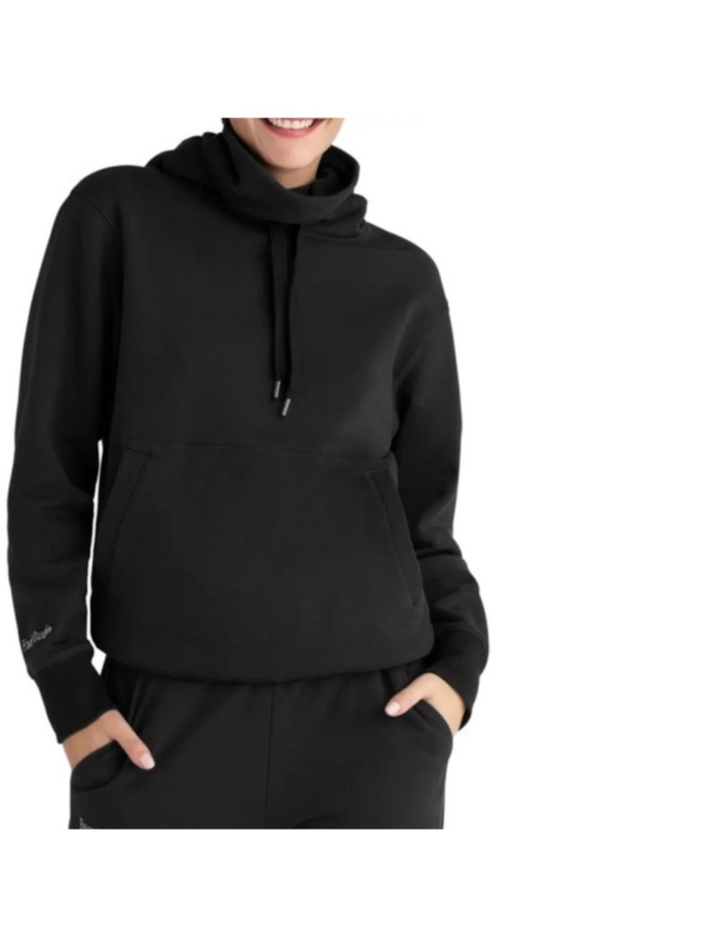 NWOT Favorite Daughter Black Hoodie Sweatshirt Large